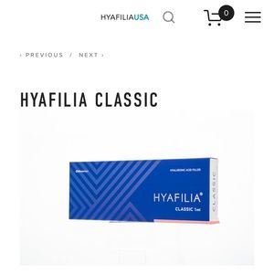 HYAFILIA CLASSIC hyaluronic acid filler